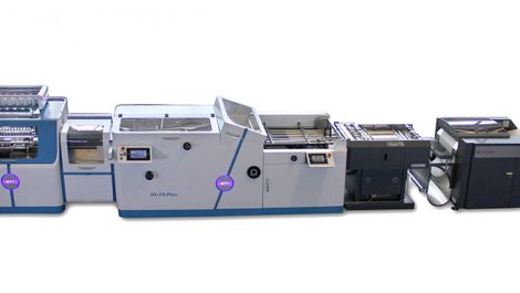 Roll-fed folding and sewing system from Tecnau and Smyth