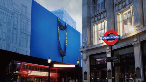 Oxford Circus Ikea bag display embraces Kavalan