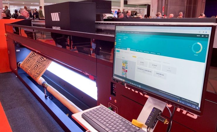 Vanguard roll-to-roll printer makes European debut